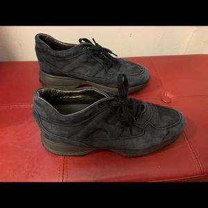 Hogan Fancy Blue Sneakers size 10 (EU 40) in leather.